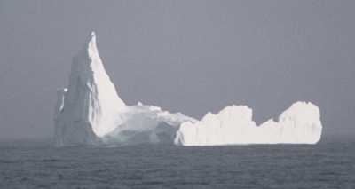 Eisberge bestehen in der Regel aus Süßwasser oder enthalten nur geringe Mengen an Salz.