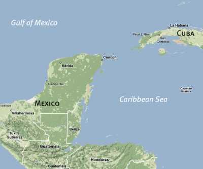 Karte Mexico Karte Mexico