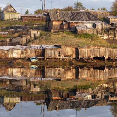 Russia: Chupa, Karelia - far up in the North 