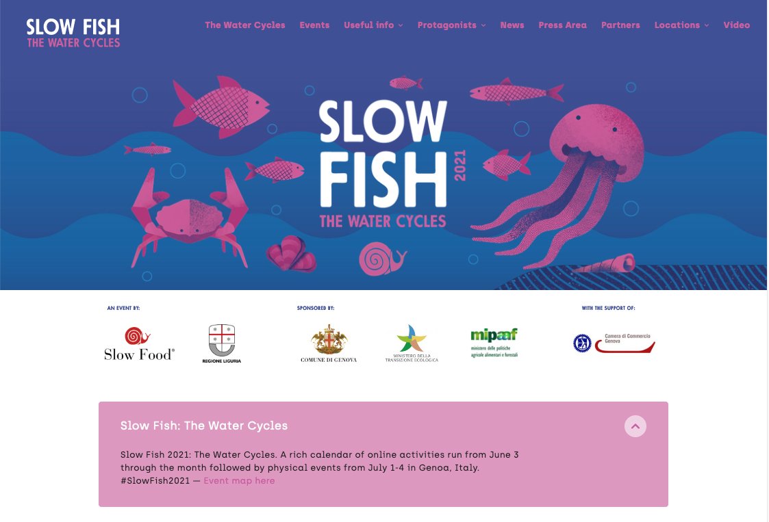 Slow Fish - The Water Cycles Slow Fish - The Water Cycles
